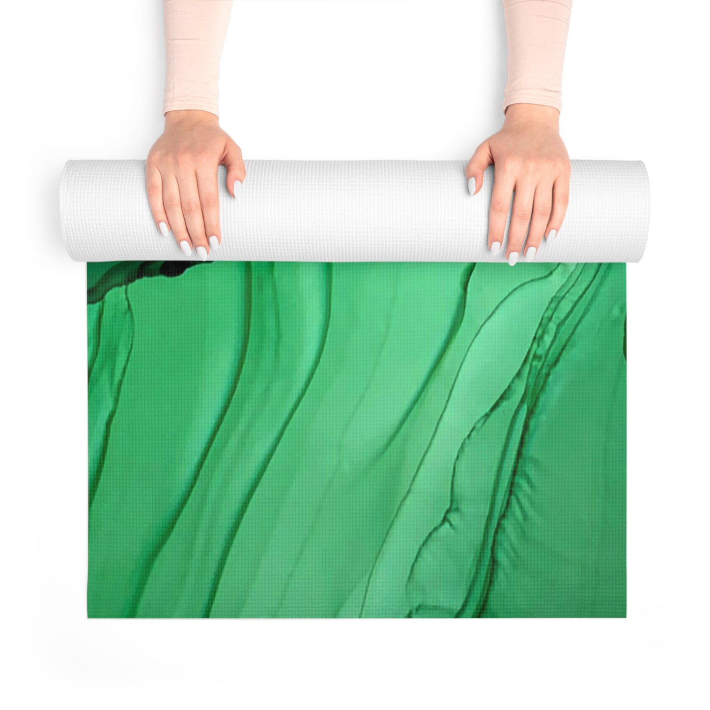 "Rain" Yoga Mat by Artist Melissa Thompson